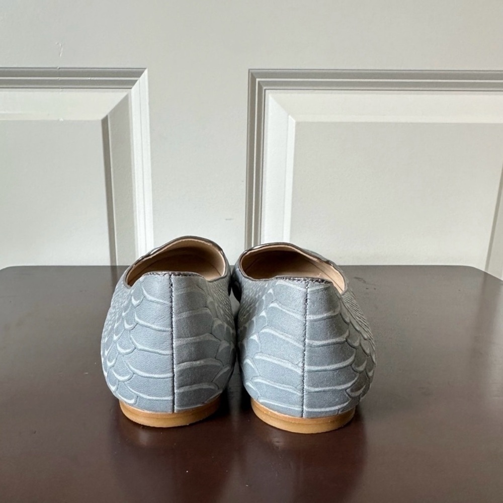 Shoes of Prey Embossed Ballet Flat Size 8 - Picture 5 of 6